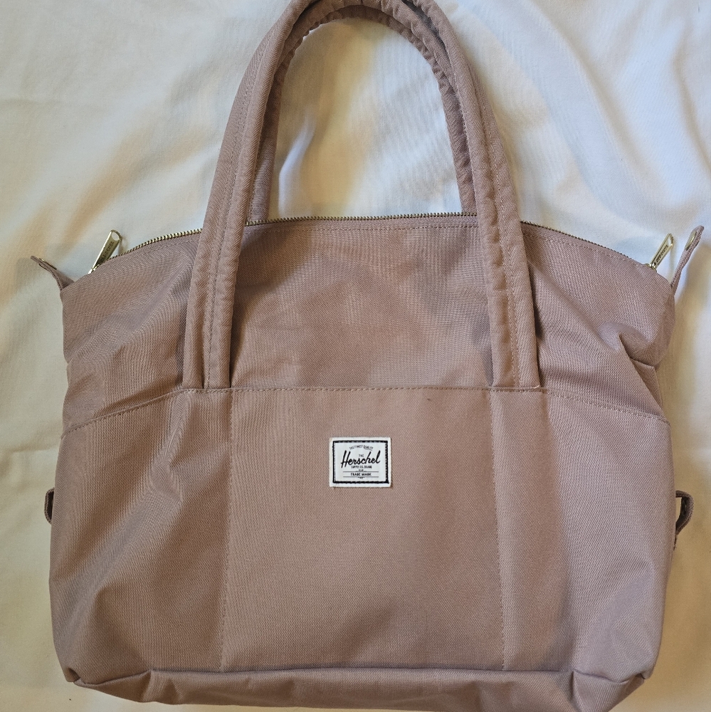 Herschel Supply Company Dusty Pink Mauve Tote Bag